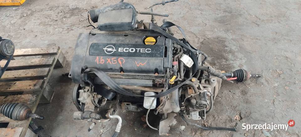 OPEL ASTRA H ZAFIRA B 16XEP SILNIK KOMPLETNY osobowe Rudziniec sprzedam