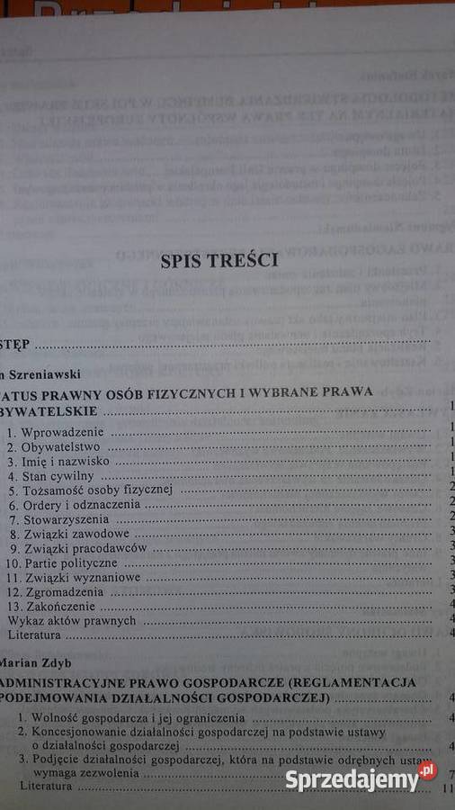 Prawo administracyjne antykwaryczne książki Warszawa