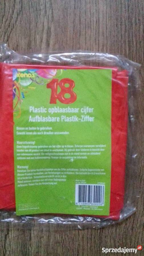 Balony cyfry Dla Dziecka warmińsko-mazurskie Iława