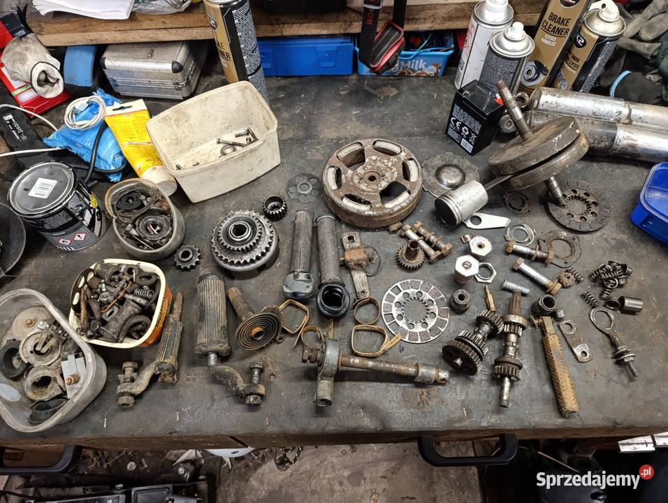 Części wsk 125 175 Wfm kosz Magneto podnóżki Zamość