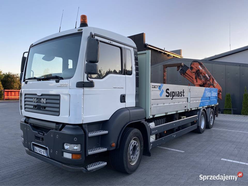 MAN TGA 26390 HDS TEREX ATLAS 1652E WYSIEG 123m lubelskie Biłgoraj