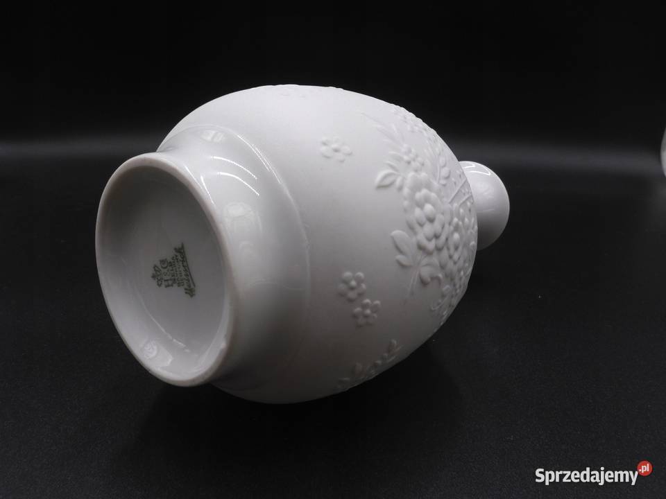 HEINRICH porcelanowy wazon biskwit Raszków