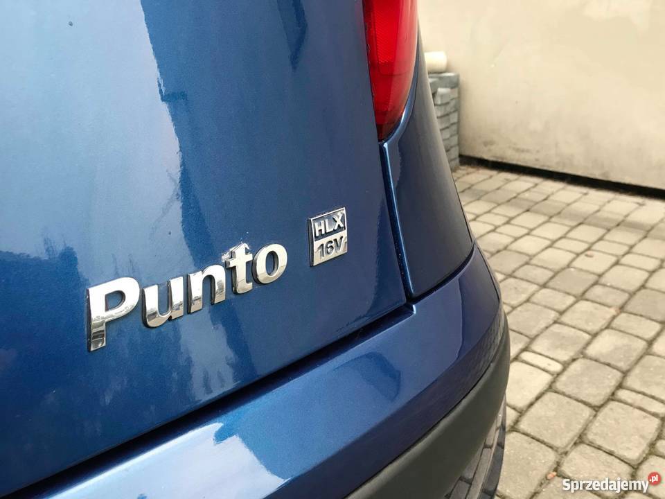 Fiat punto II 12 16V 80 HLX manualna Pszczyna sprzedam