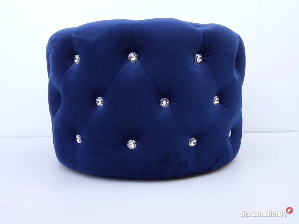 PUFA Ławka GLAMOUR pikowana okrągła 67cm Poznań