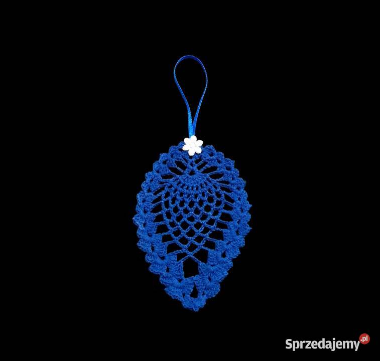 Zawieszka ozdoba szydełkowa 10x65 Z150 opolskie Kluczbork