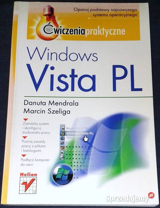 Windows Vista Ćwiczenia praktyczne Danuta Chełm sprzedam