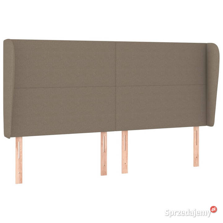Zagłówek uszak taupe 203x23x118128 tkanina Warszawa