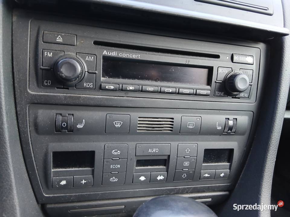 Panel Klimatronic Audi A6 C5 2002 grzane fotele Szczerbice