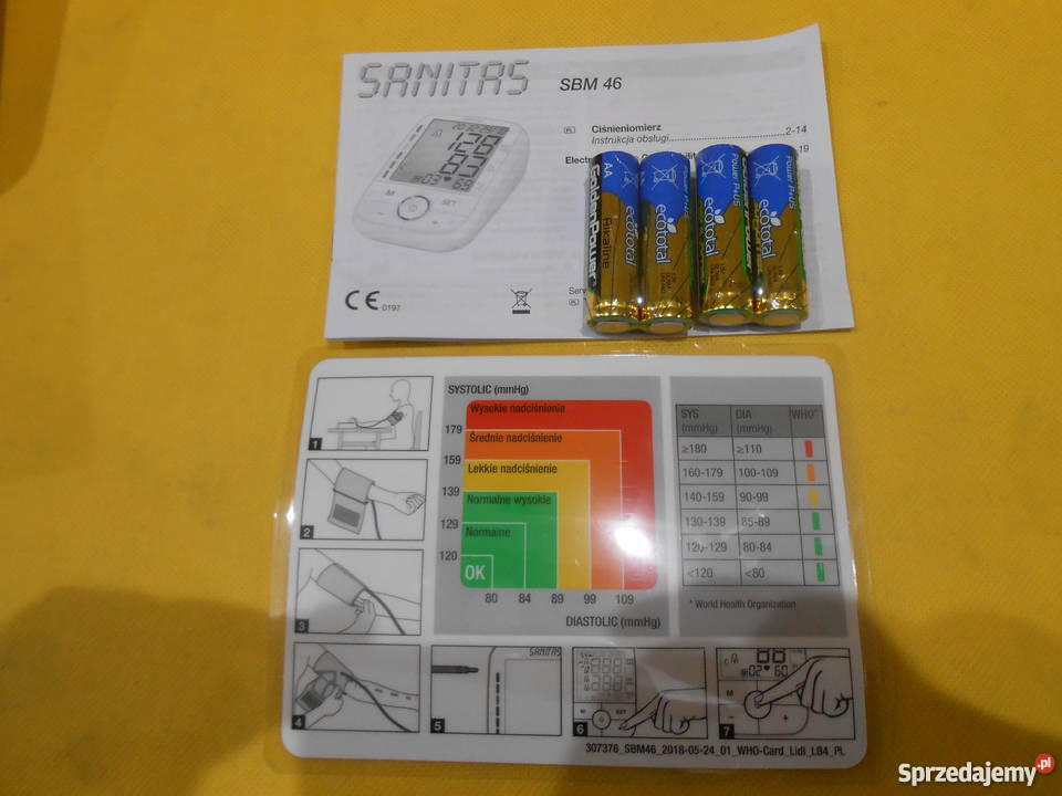 Ciśnieniomierz Naramienny SANITAS NOWY