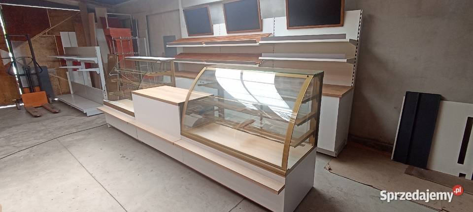 Witryna cukiernicza chłodnicza regał piekarniczy sprzedam
