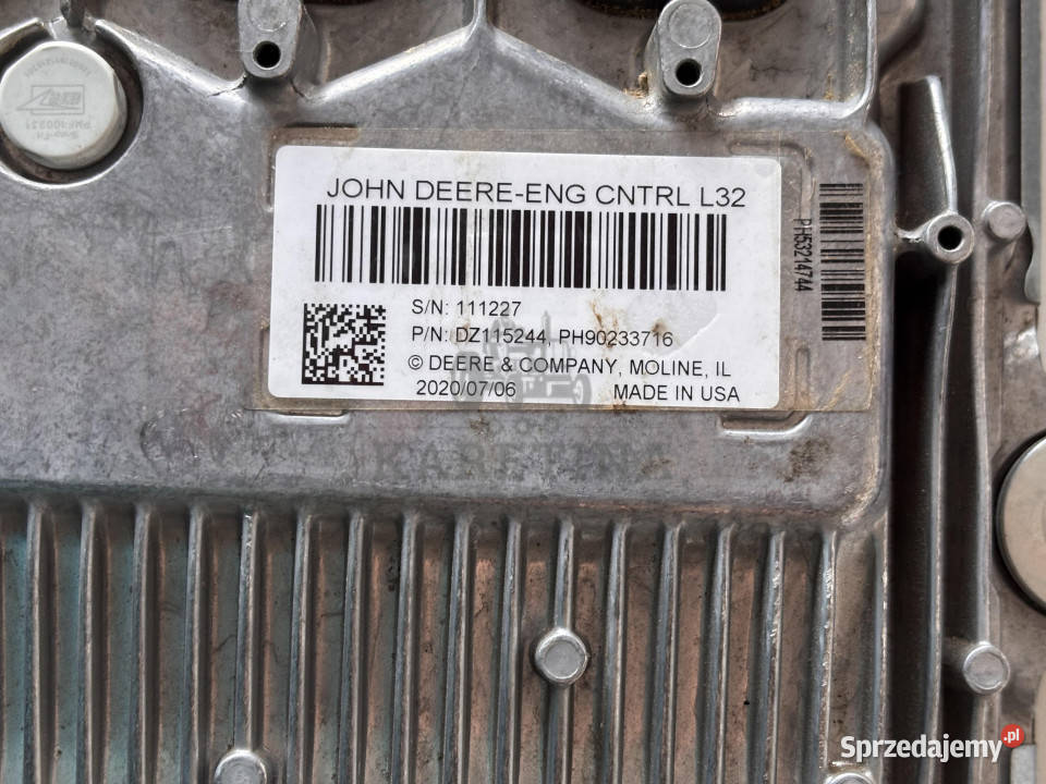 John Deere S680 S690 S780 S790 Sterownik sprzedam