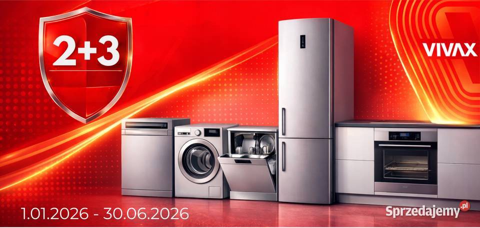 Lodówka dwudrzwiowa Vivax CF259ELF W biała Skawina