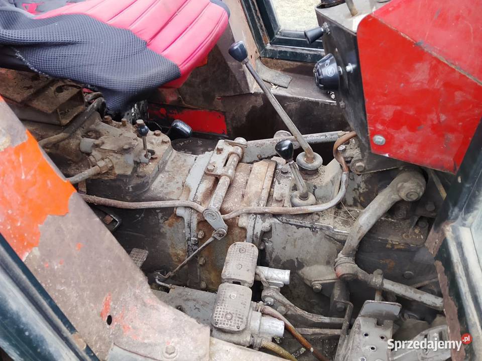 MF 255 Ursus z kabiną 1989 Uszkodzony nie opolskie Namysłów