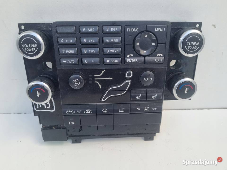 Volvo XC70 II S80 II V70 III PANEL KLIMATYZACJI lubelskie