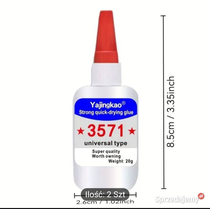 Klej szybkoschnący mocny Wsola