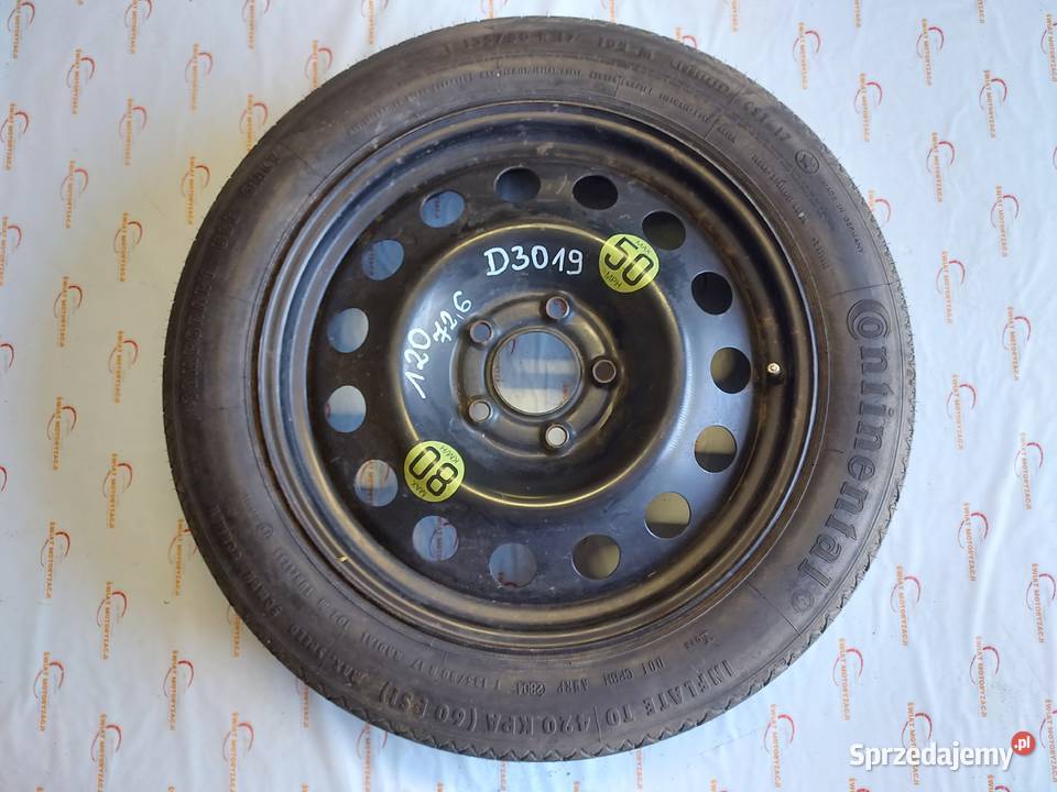 BMW E83 koło dojazdowe 1359017 104M 5x120 ET18 Kielce
