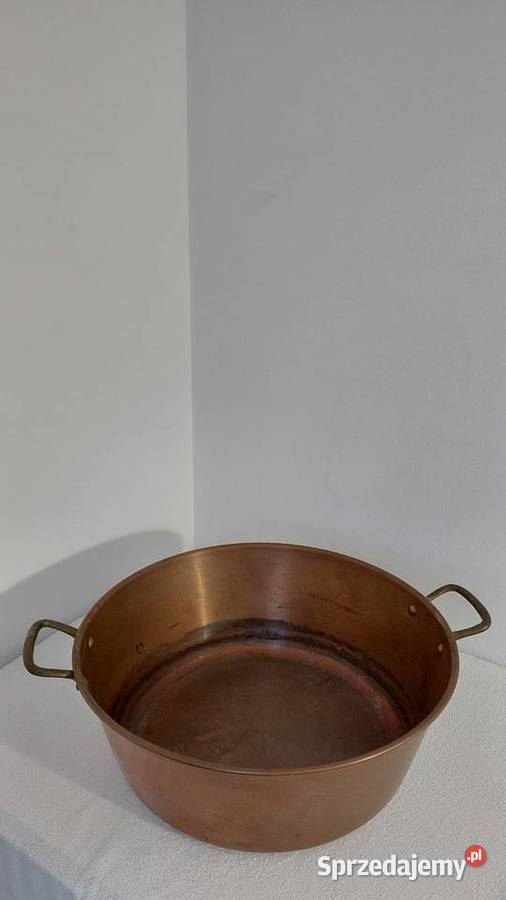 Misa miedziana do Konfitur powideł Krzykawa sprzedam