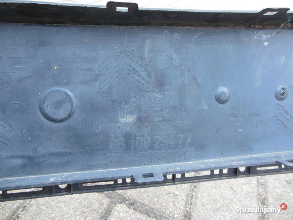 PEUGEOT PARTNER BERLINGO III LIFT 201518 ZDERZAK śląskie Kozy