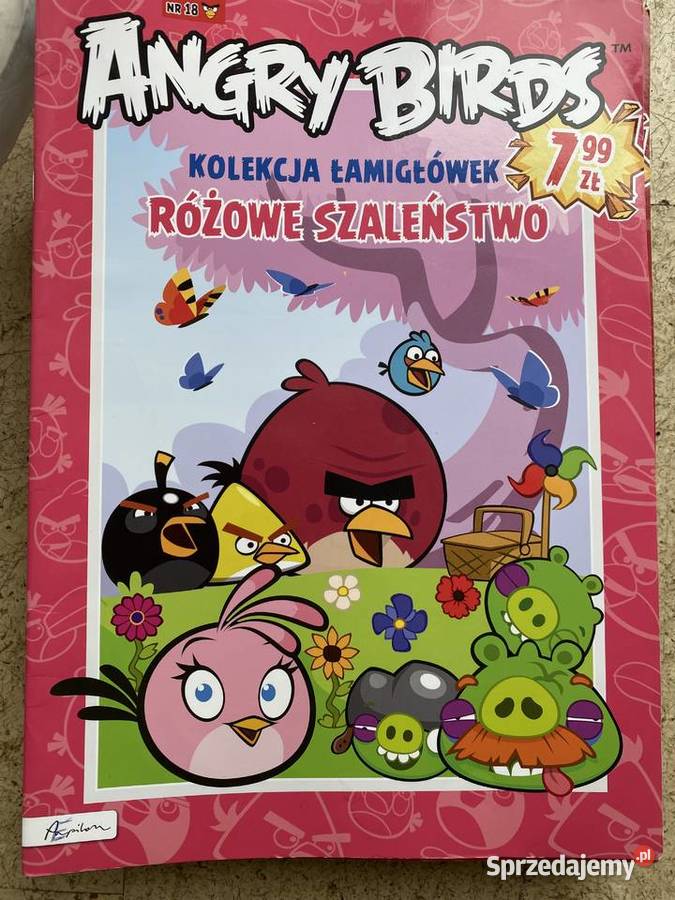 Angry birds kolekcja łamigłówek numery 1847 Kostrzyn