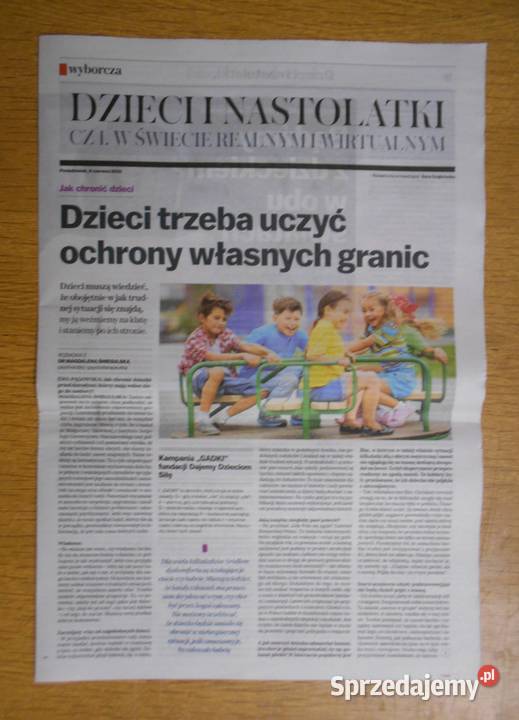 Dzieci i nastolatki cz 1 i 2 Gazeta Wyborcza Rok wydania 2022 Parczew