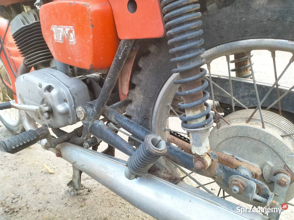 Jawa CZ 175 typ 487 uszkodzony Wysoka Strzyżowska