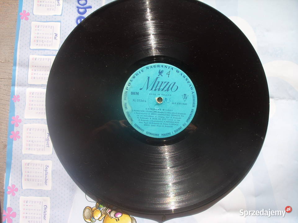 Winylb LP CZERWONE GITARYUWIERZB MI LILI Wołów