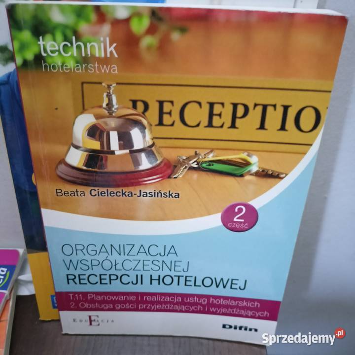 Organizacja współczesnej recepcji 2 podręczniki Warszawa