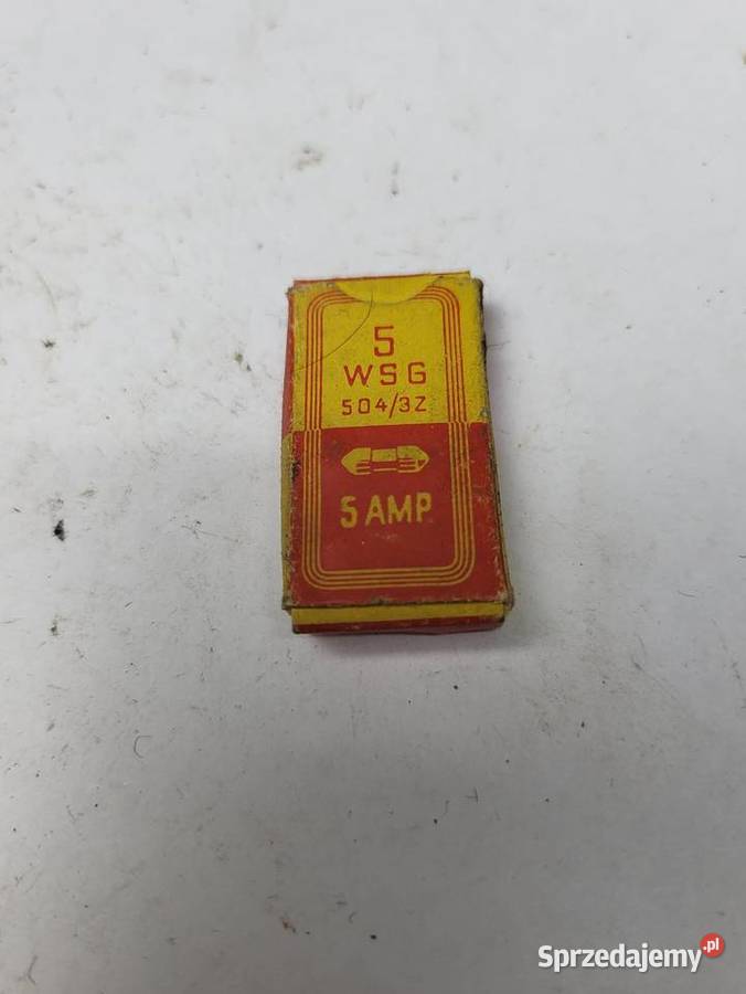 bezpieczniki 5wsg 5043z x 5amp Rybnik