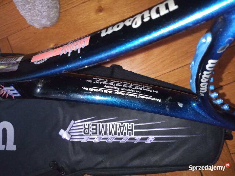 rakieta tenisowa Wilson sledge hammer system