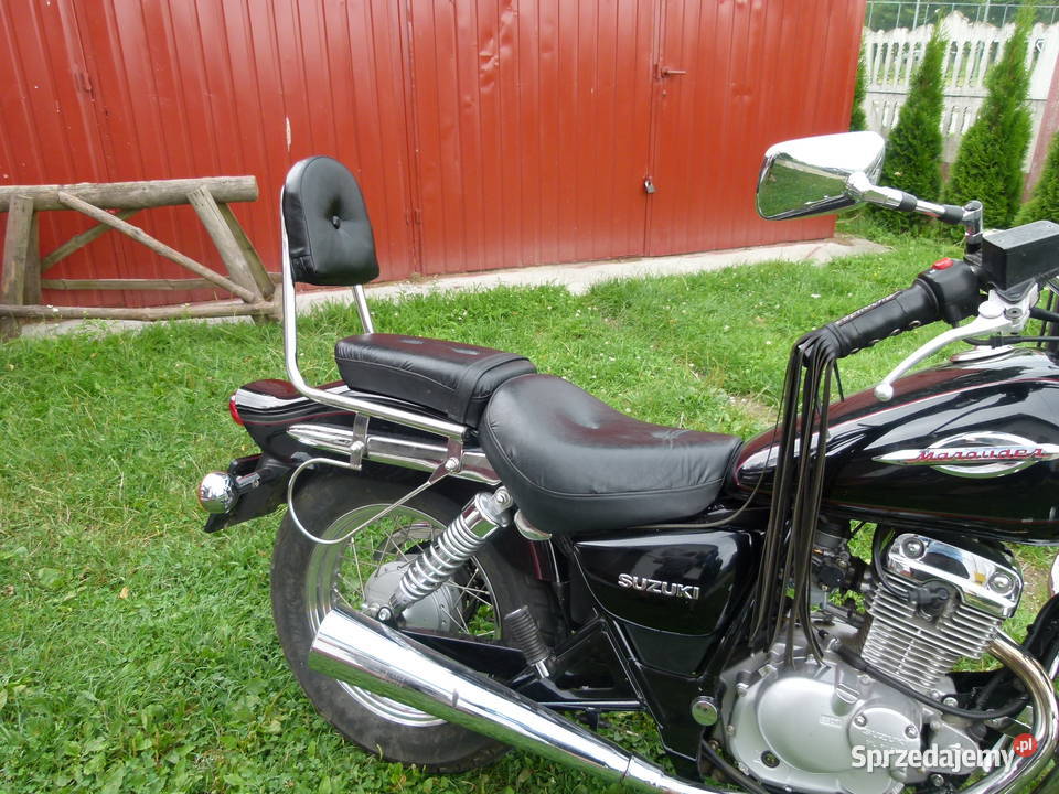 Suzuki Marauder GZ 125 250 oparcie szyba lampy podkarpackie Partynia