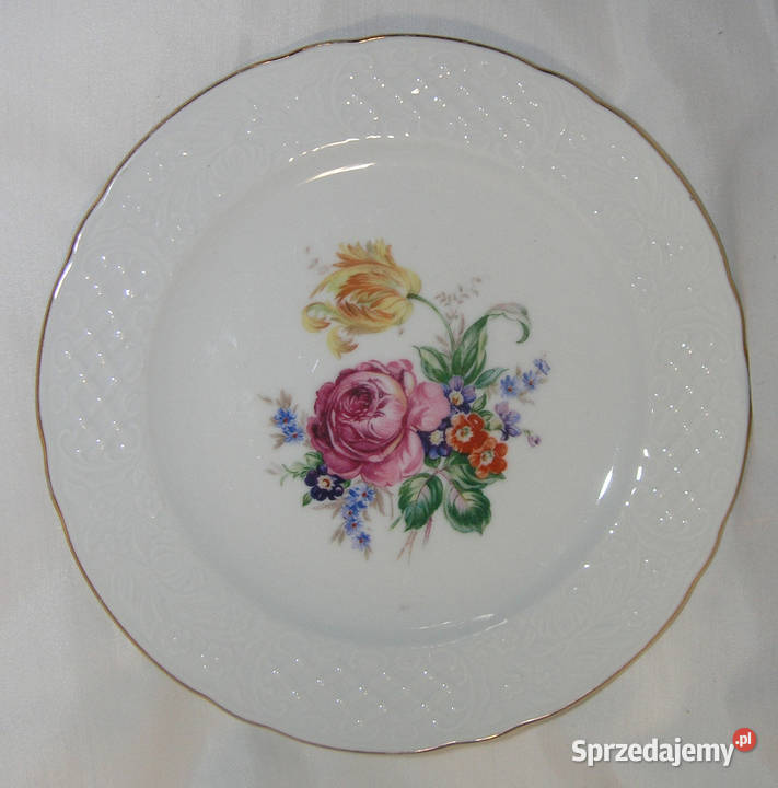 talerz deserowy vintage ArzbergDd Bartków