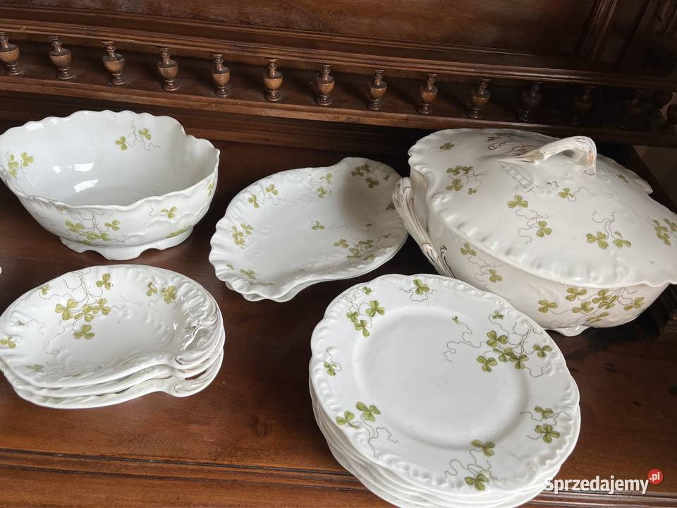 Najmniejszy półmisek PP Porsgrund Norge Secesja Porcelana i szkło Antyki, Sztuka, Kolekcje Gdańsk