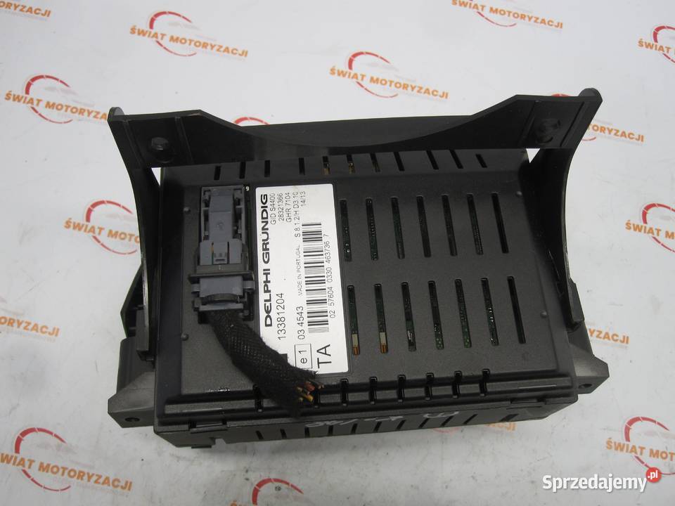 OPEL CORSA D LIFT 13r ekran wyświetlacz 13381204 osobowe Kielce