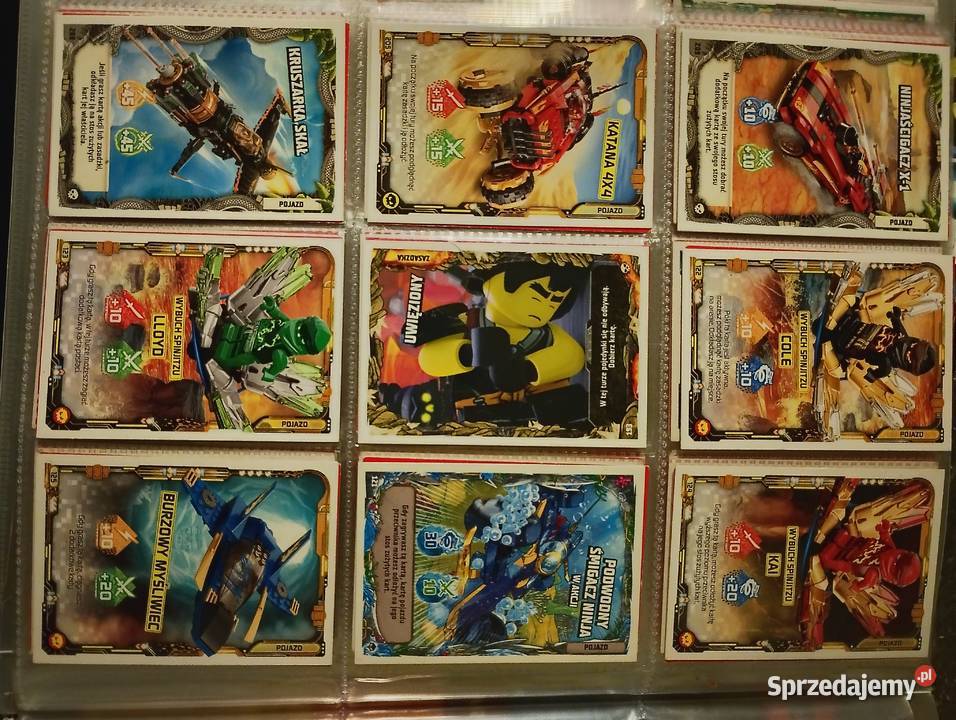 Karty Ninjago seria 5 Chorzów sprzedam