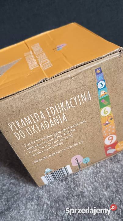 Edukacyjna piramida cyferkowa 12msc Lublin