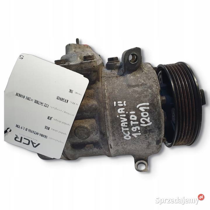 SPRĘŻARKA KLIMATYZACJI Skoda Octavia II Audi A3 osobowe Motoryzacja