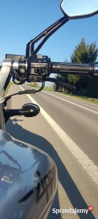 Motocykl ZIPP MANIC RS 125 oryginalny przebieg Zipp