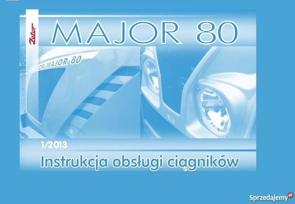 Zetor Major 80 katalog części instrukcja obsługi Kielce sprzedam