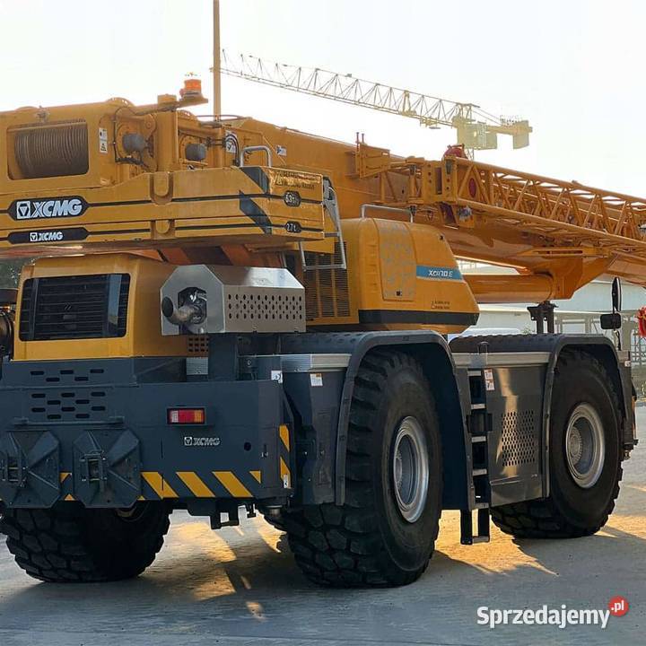 Dźwig XCMG XCR70 70 ton żuraw placowy dolnośląskie Wrocław