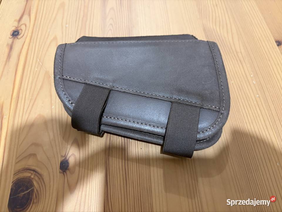 Skórzana baka na kolbę SHOOTER 2WOLFS brązowa Warszawa