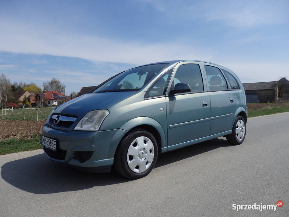 OPEL MERIVA 2006 LIFT 14 MPI BENZYNA immobilizer Groblice sprzedam
