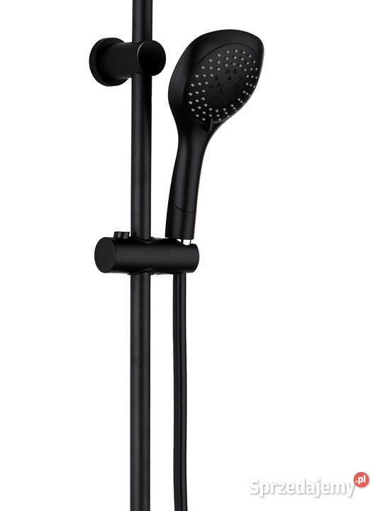 Deszczownica prysznic 15m 95 czarny owal ABS Łódź