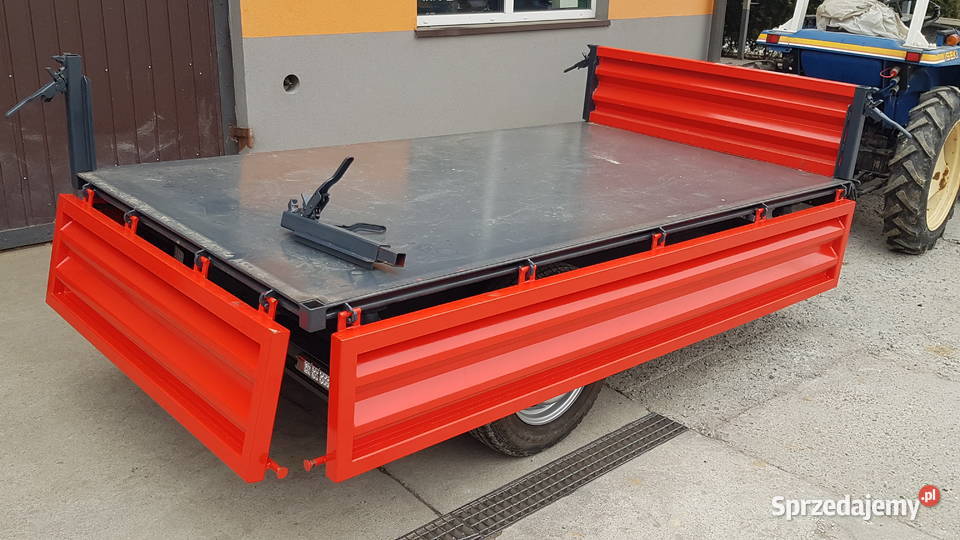 Przyczepa rolnicza do mini traktorów Łańcut