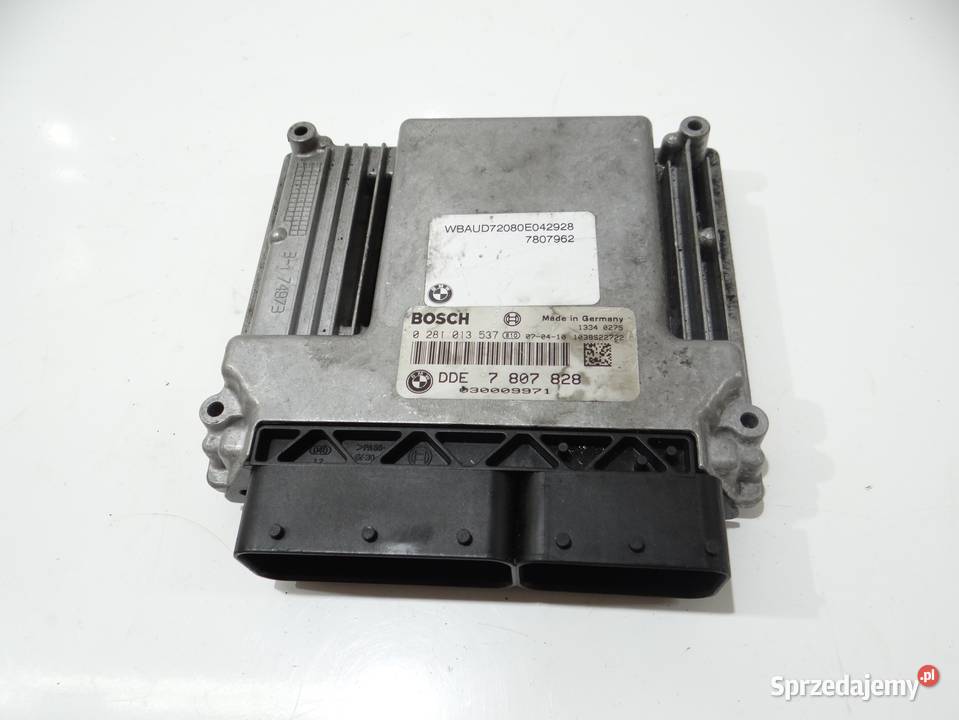 KOMPUTER STEROWNIK SILNIKA BMW E87 N47 MANUAL Strzyżewice