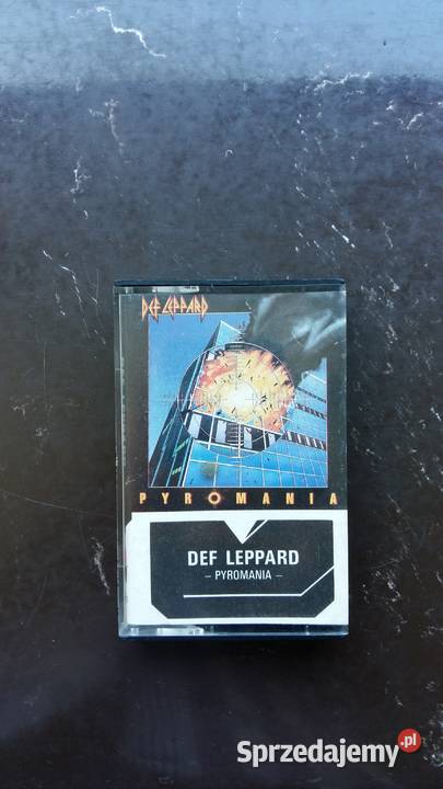Kaseta magnetofonowa Def Leppard Pyromania Wyd kaseta