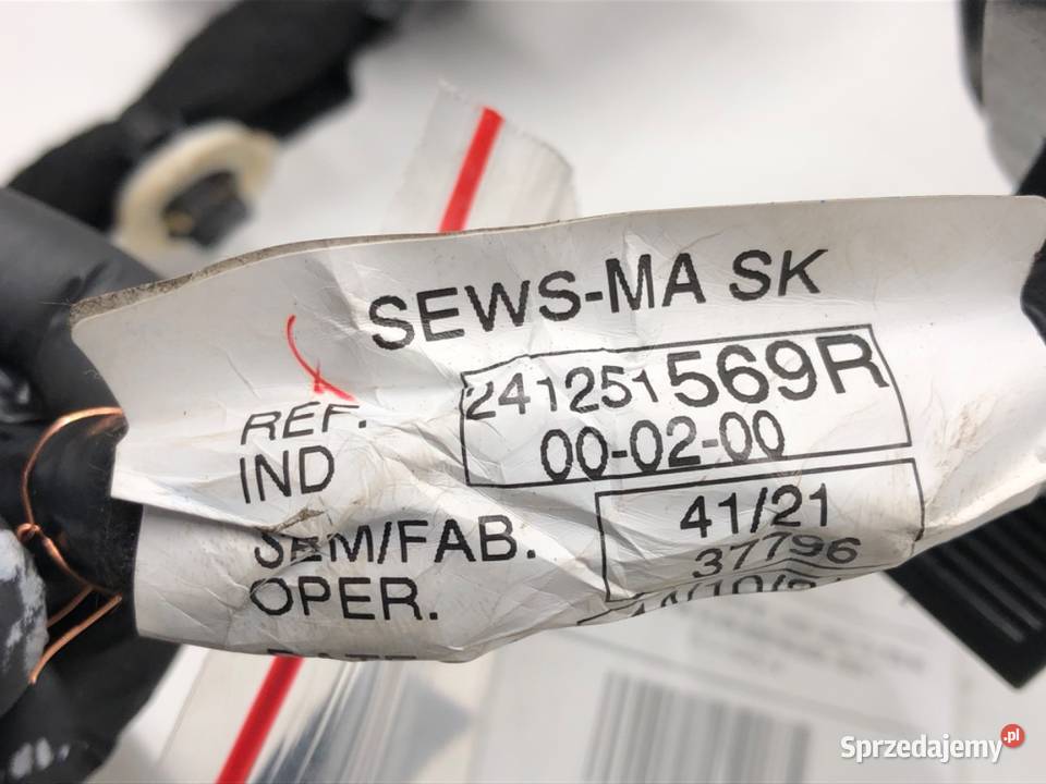 WIĄZKA DRZWI PRZÓD LEWA RENAULT CLIO V 10 91