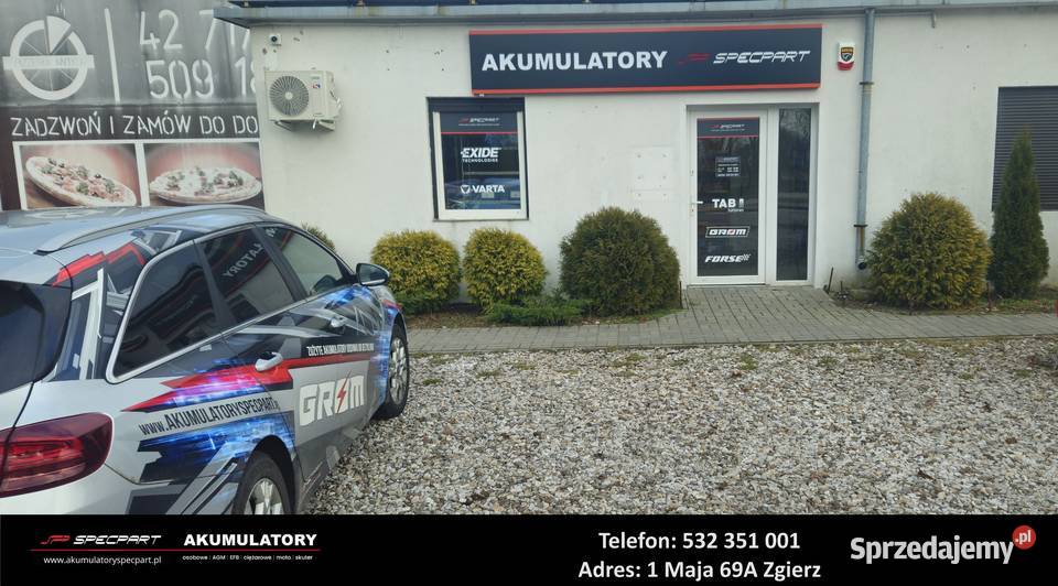 Akumulator SPECBAT 44Ah 380A EN Kostka PRAWY Akumulatory Zgierz