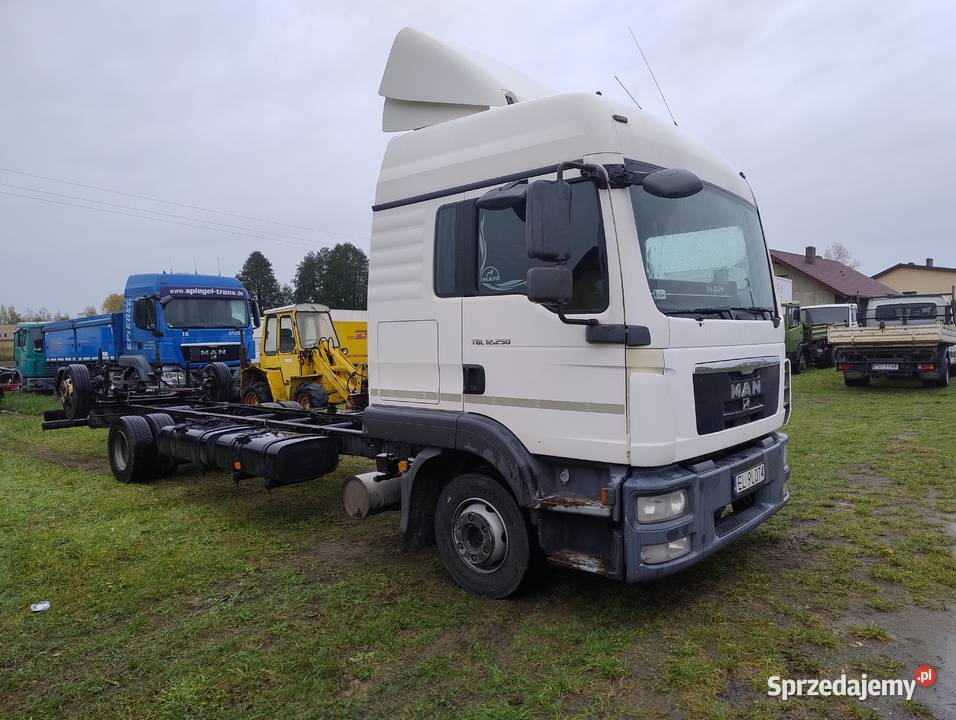 Man 12250 rama do zabudowy pomoc drogowa laweta