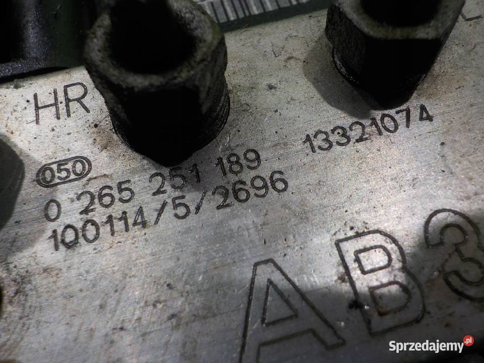 OPEL CORSA D 16 T 10r HB 5D pompa ABS 13321074 Suków