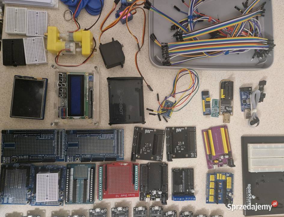 Kolekcja mikrokontrolerów i modułów Arduino Części i akcesoria Opole sprzedam